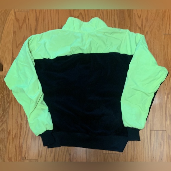 1990 Vintage Poly Fleece Fabric CANNONDALE Mountain Biking Athletic Jacket - Picture 8 of 14